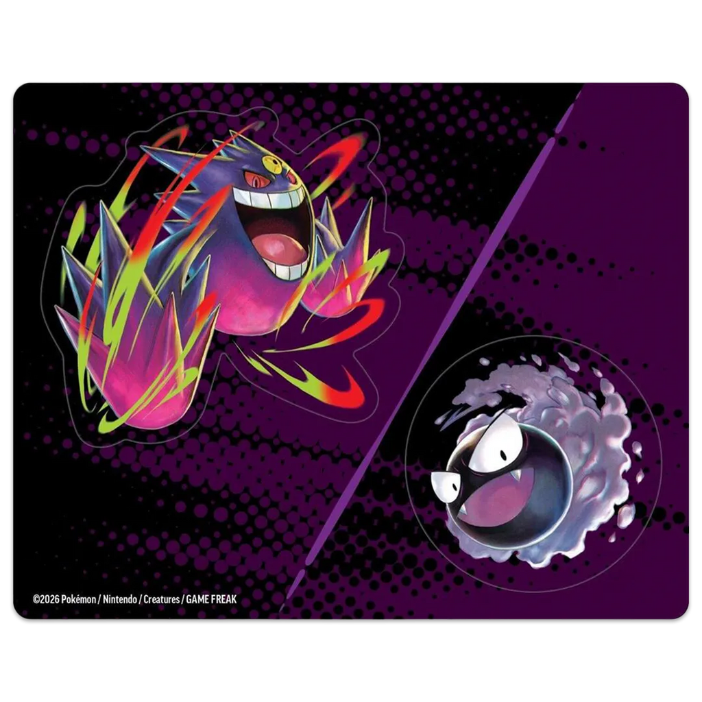 Pokemon - Mega Evolution: Ascended Heroes (Gastly) Tech Sticker Collection