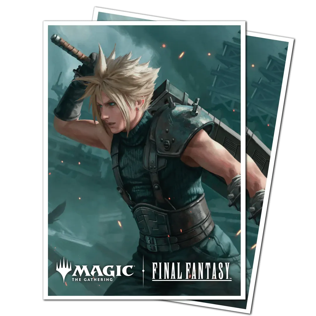 Magic: The Gathering FINAL FANTASY Cloud, Planet's Champion 105ct APEX Deck Protector Sleeves