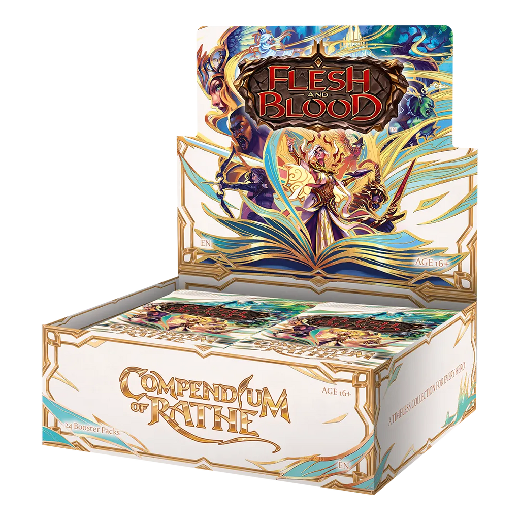 Compendium of Rathe Booster Box Display