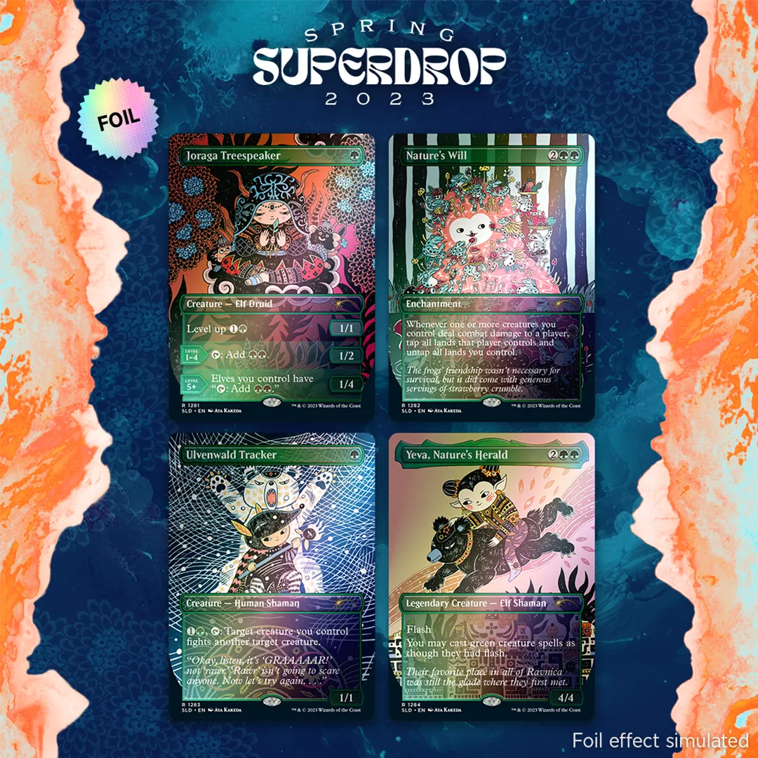 Secret Lair Drop - Nature Is Adorable [Traditional Foil Edition]