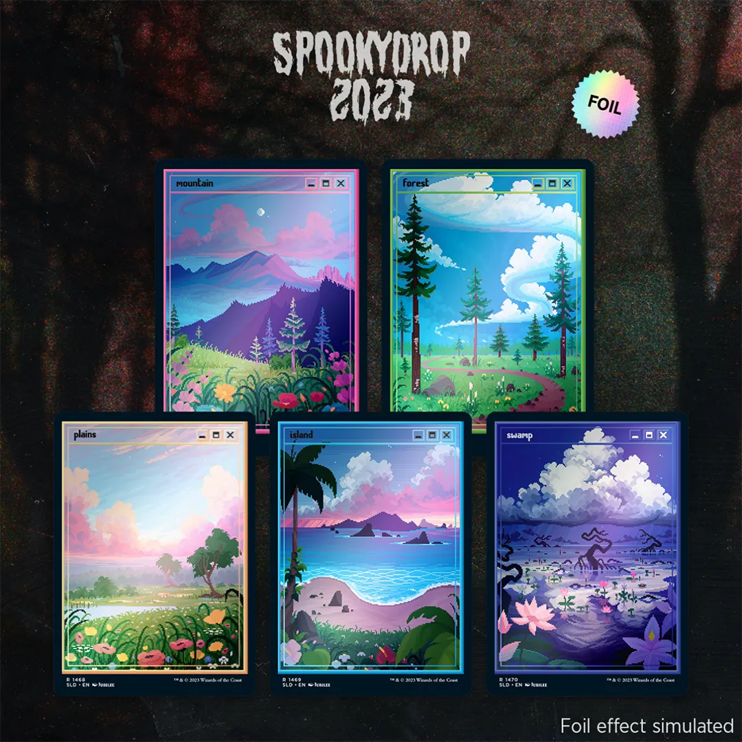 Secret Lair Drop - PixelLands_v02.jpg [Traditional Foil Edition]