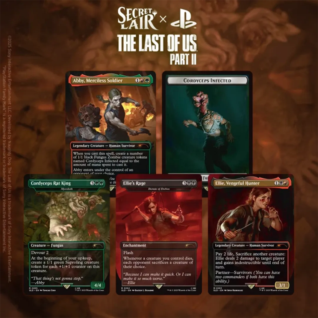 Secret Lair x The Last of Us Part II [Non-Foil Edition]