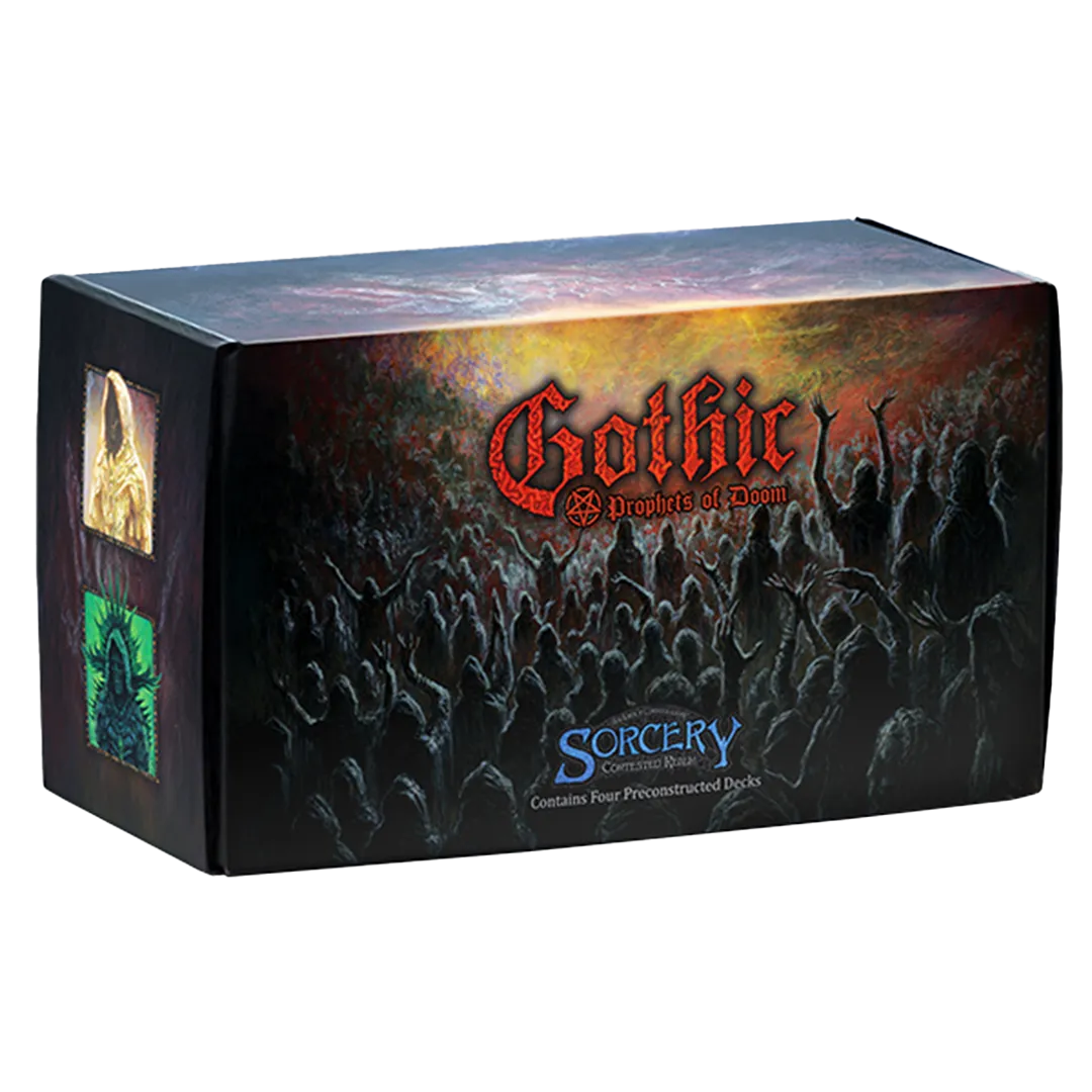 Sorcery: Contested Realm - Gothic: The Prophets of Doom Preconstructed Decks [Set of 4]