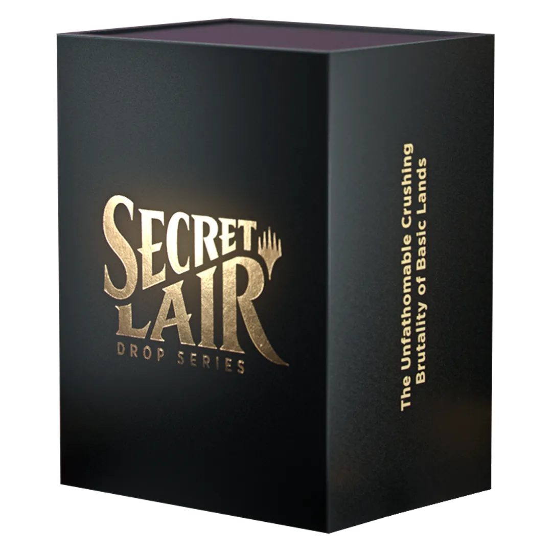 Secret Lair Drop - The Unfathomable Crushing Brutality of Basic Lands