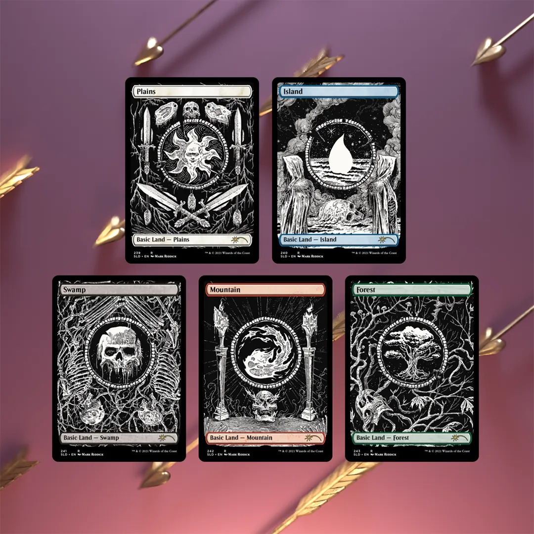 Secret Lair Drop - The Unfathomable Crushing Brutality of Basic Lands