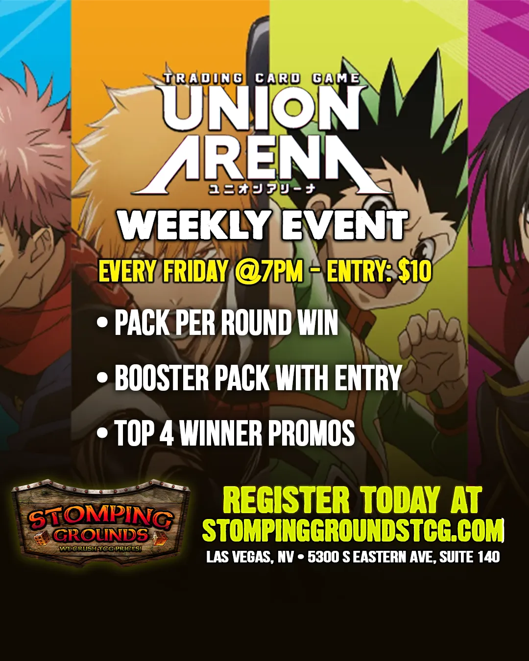 Union Arena: Weekly Event